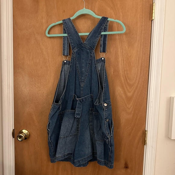 Women’s Denim Overalls, Size XXL - Picture 2 of 3